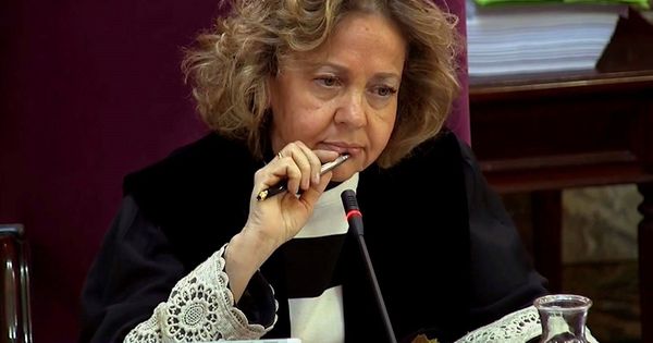 Foto: La fiscal Consuelo Madrigal, en el juicio del 'procés'. (EFE)