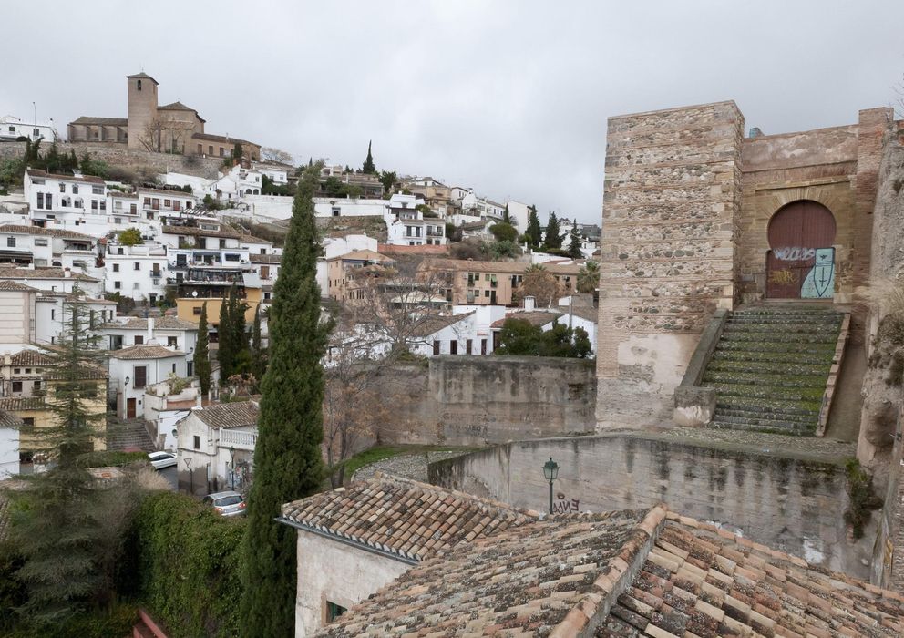 Foto: Vista aérea del barrio del Albaicín de Granada, Patrimonio de la Humanidad, (Efe)