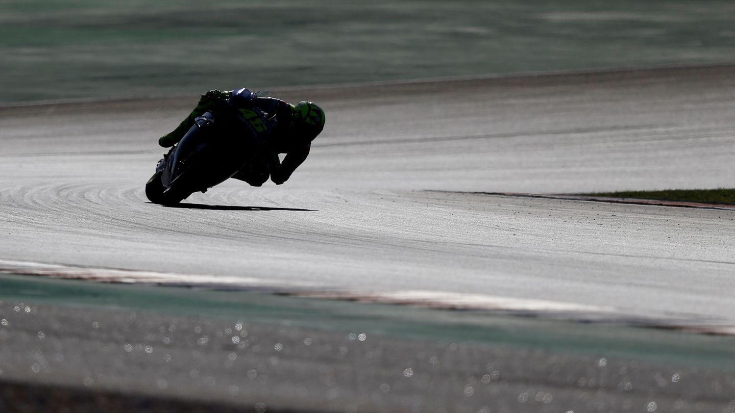 Valentino Rossi, en el último Gran Premio de la temporada 2020. (Reuters)