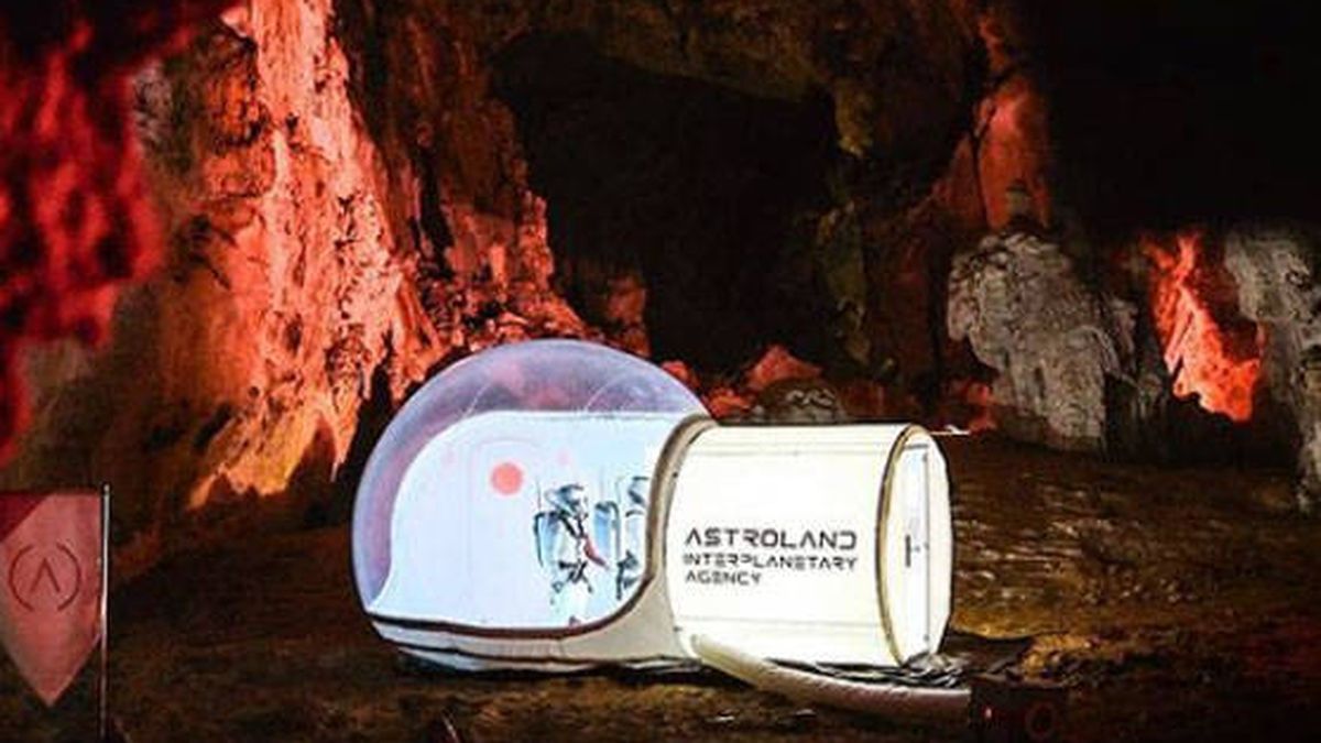 Vivir como en Marte desde una cueva en Cantabria: así es el proyecto Astroland