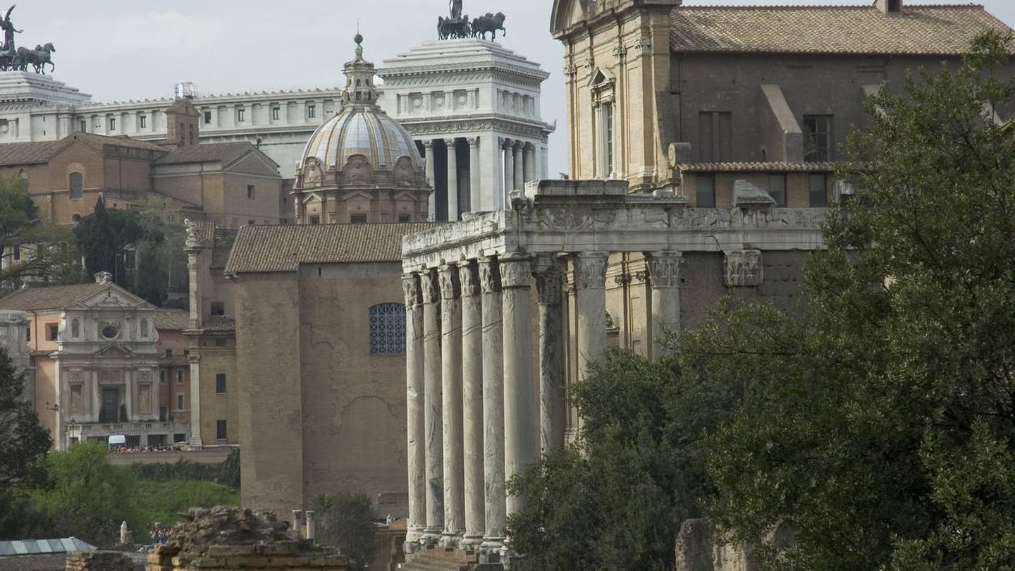 La Roma antigua y moderna. (iStock)