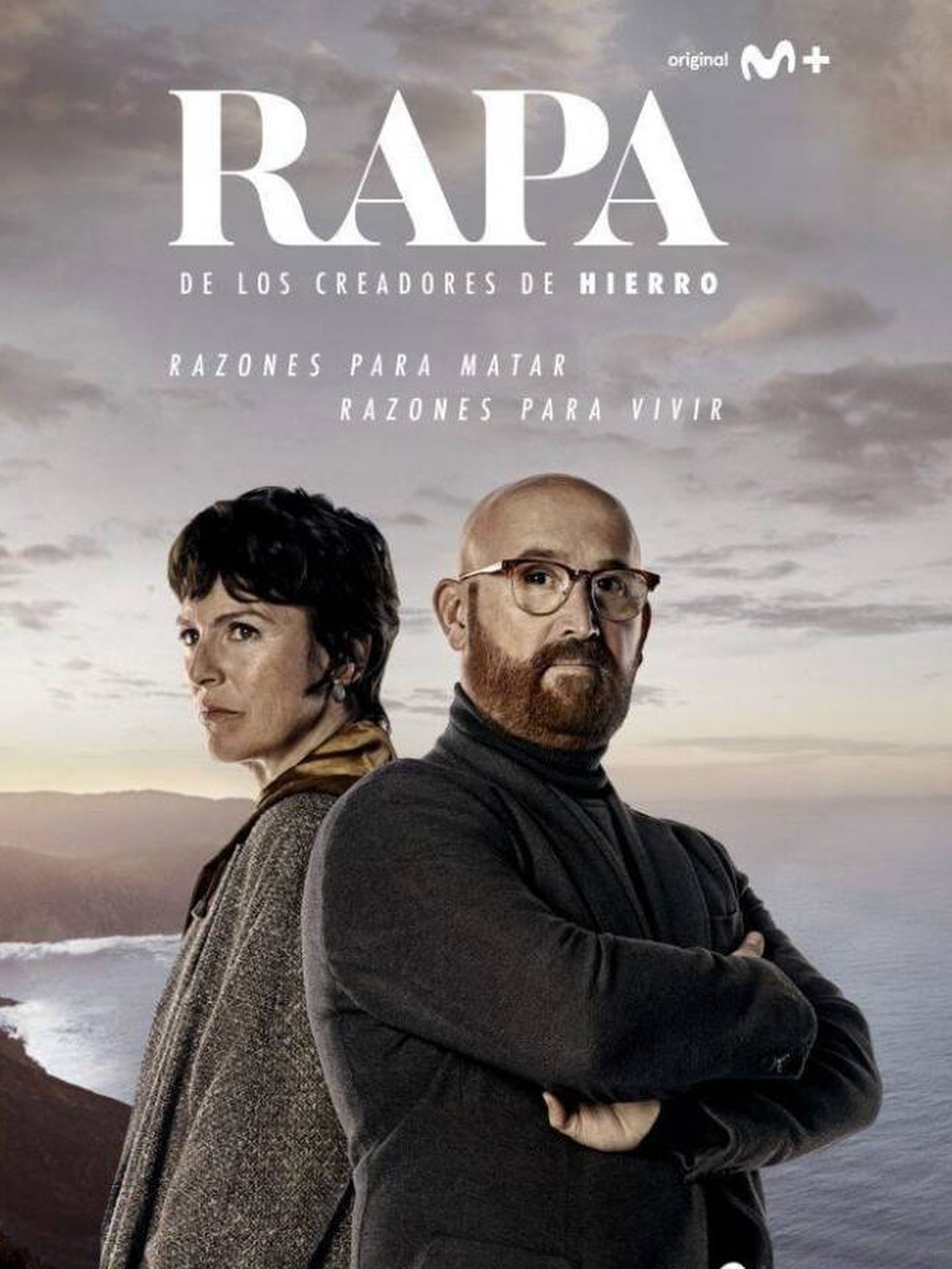 Cartel promocional de la serie 'Rapa'. (Movistar)