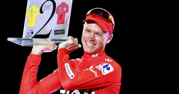 Foto: El Ganador de la Vuelta a España 2017, el ciclista británico del equipo Sky Chris Froome. (EFE)