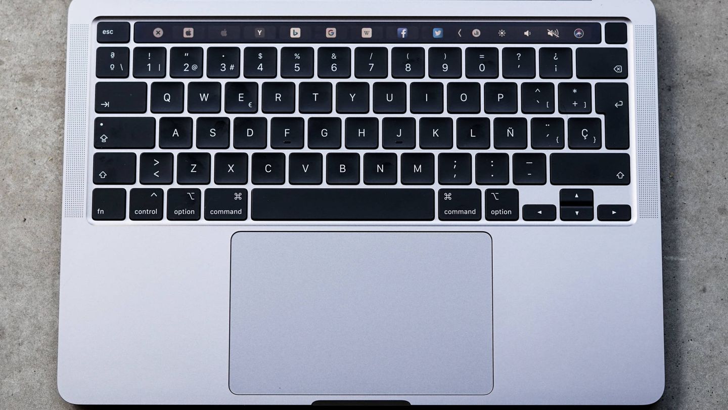El nuevo teclado del MacBook Pro 2020. (M. Mcloughlin)
