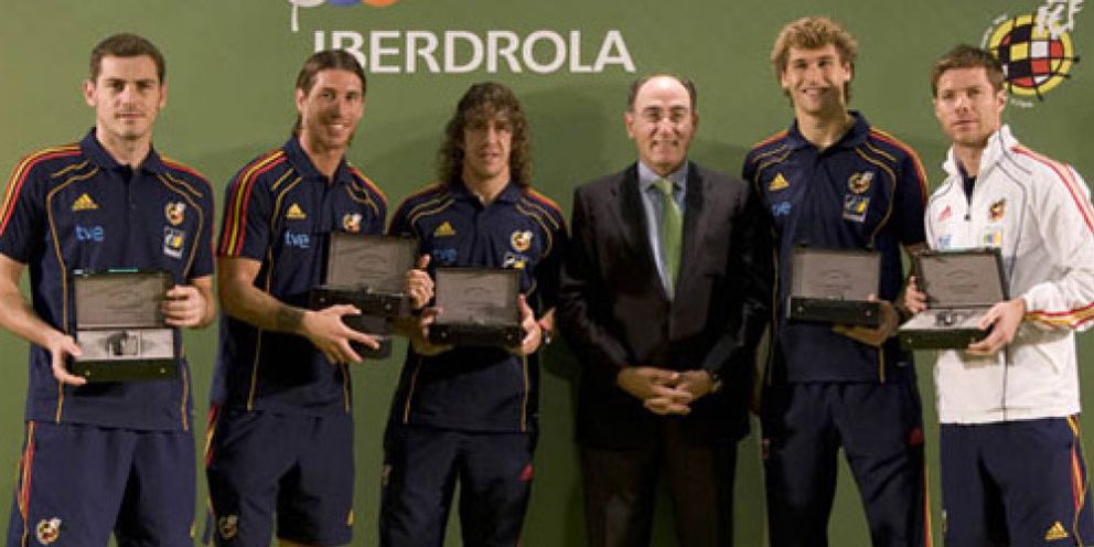 Foto: Los capitanes se reúnen con el presidente de Iberdrola, ¿habrá reloj de 12.000 euros?