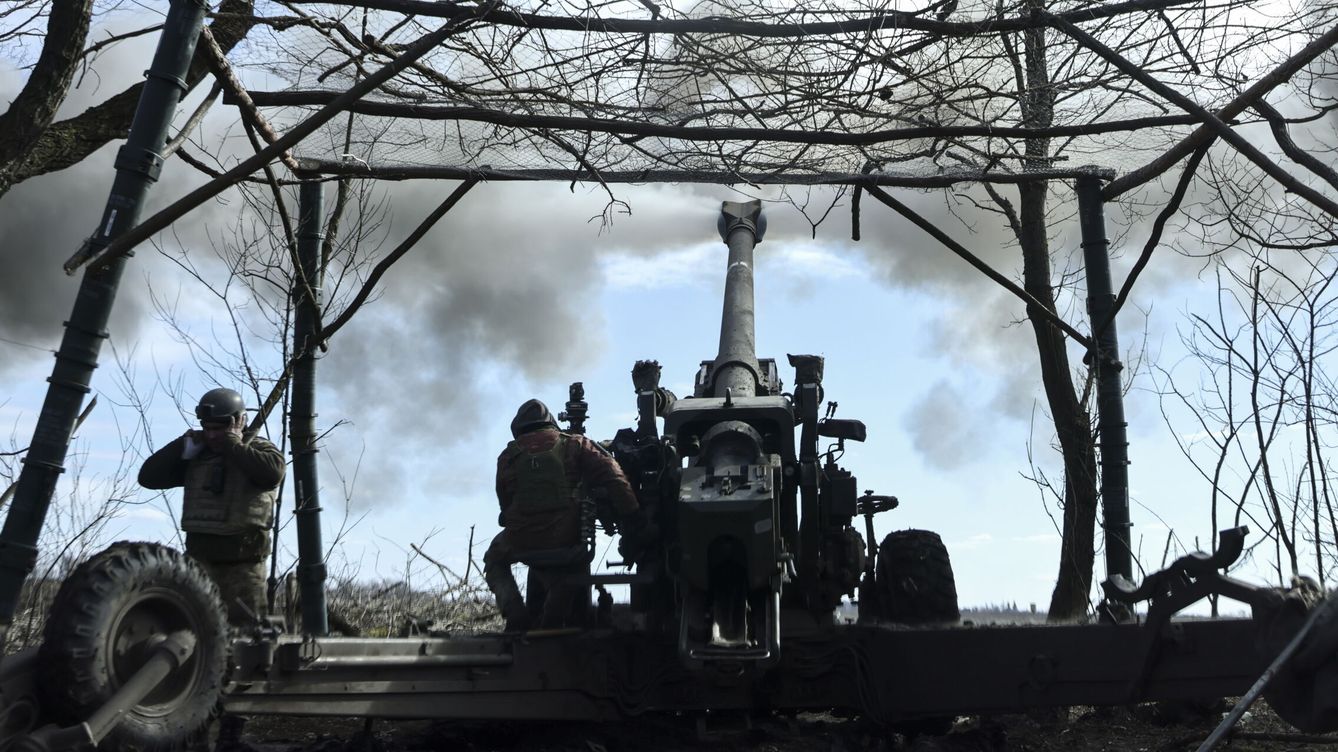 Foto: Tropas de Ucrania en el frente. (EFE/STR)