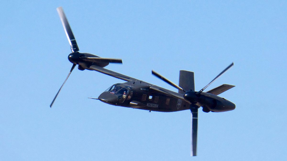 El sustituto del legendario helicóptero Black Hawk puede volar como un avión