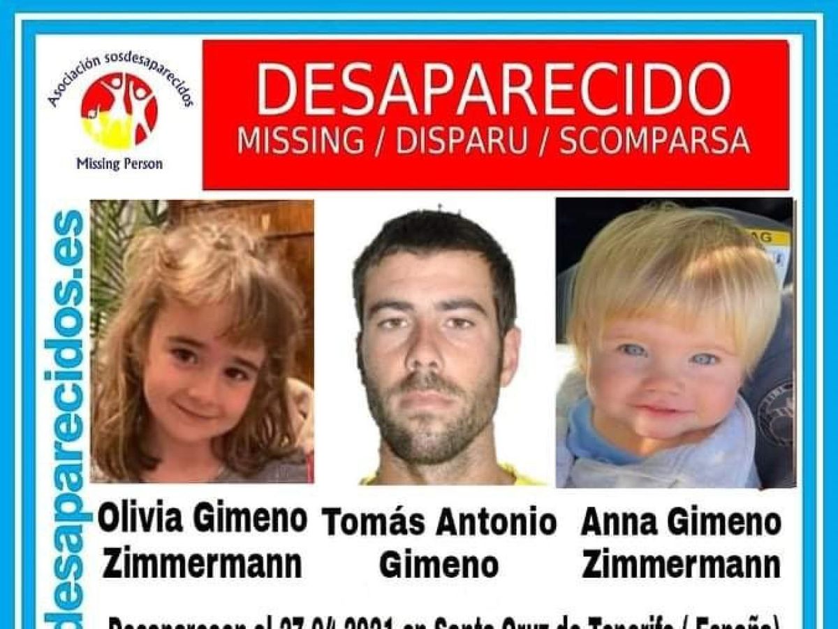 Foto: Buscan a tres miembros de una misma familia desaparecidos en abril en Tenerife.