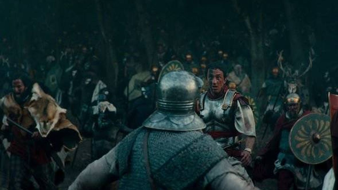 Escena de la Batalla de Teutoburgo en 'Bárbaros'. (Netflix)