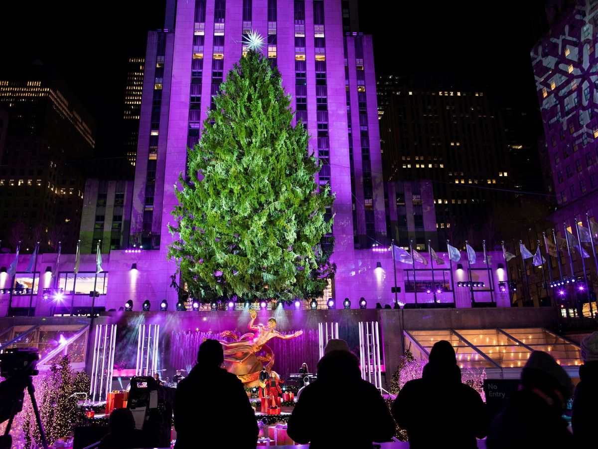 Foto: Árbol de Navidad del Rockefeller Center. (Reuters)
