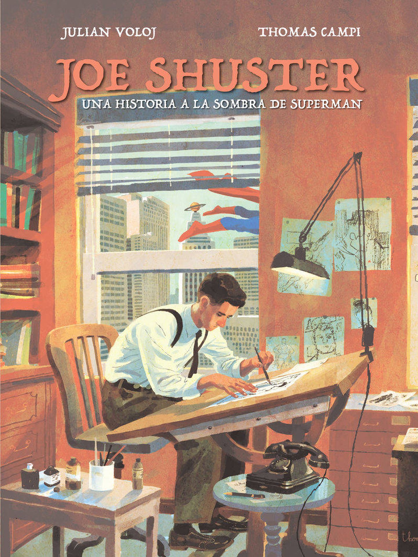 'Joe Shuster, una historia a la sombra de Superman'. (Dibbuks)