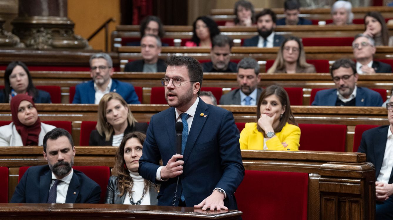 Aragonès adelanta las elecciones en Cataluña al 12 de mayo tras tumbar el Parlament sus presupuestos