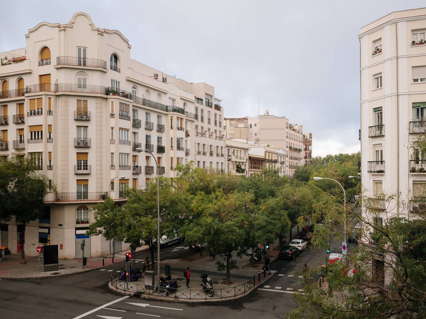 Edificios de apartamentos en Madrid. (iStock)