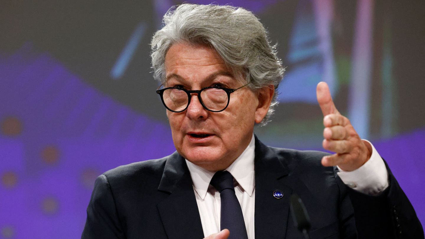 El comisario europeo de Mercado Interior, Thierry Breton. (Reuters/Yves Herman)
