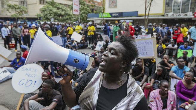 Foto de Protestas en Kenia