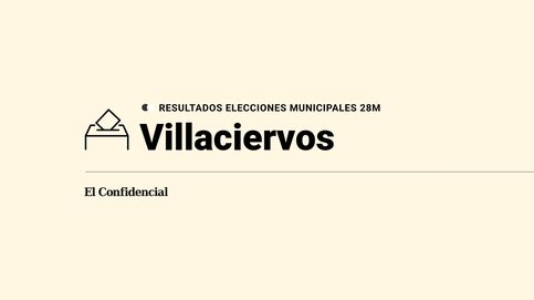 Resultados del 28 de mayo en Villaciervos en las elecciones municipales 2023: victoria de PP