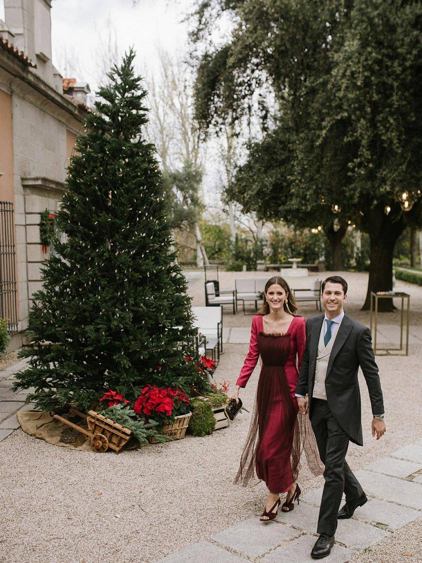 La boda en Navidad de Marta Pradas. (Instagram/ @pelillosderaton_wedding)