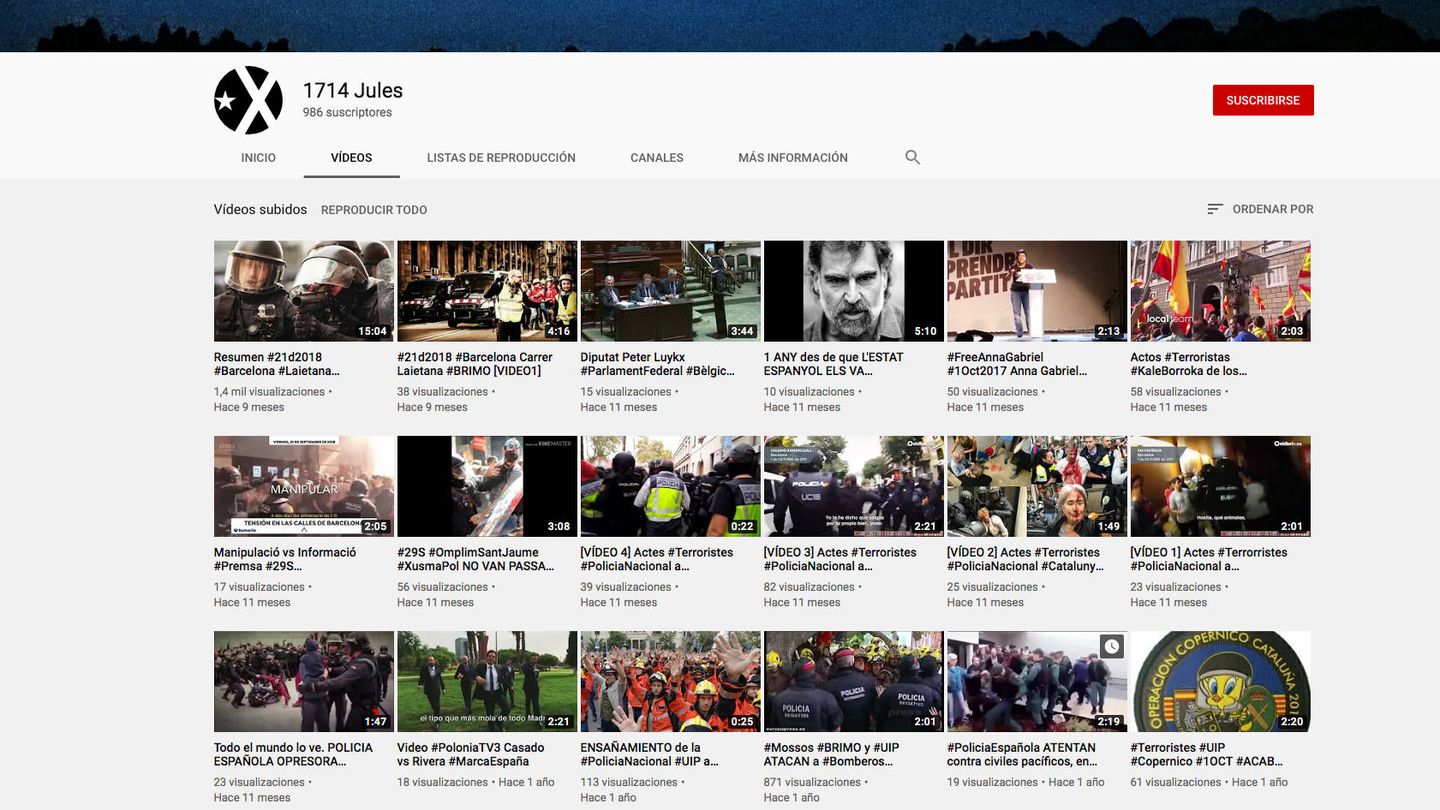 Canal de YouTube de Ferran Jolis Guardiola.