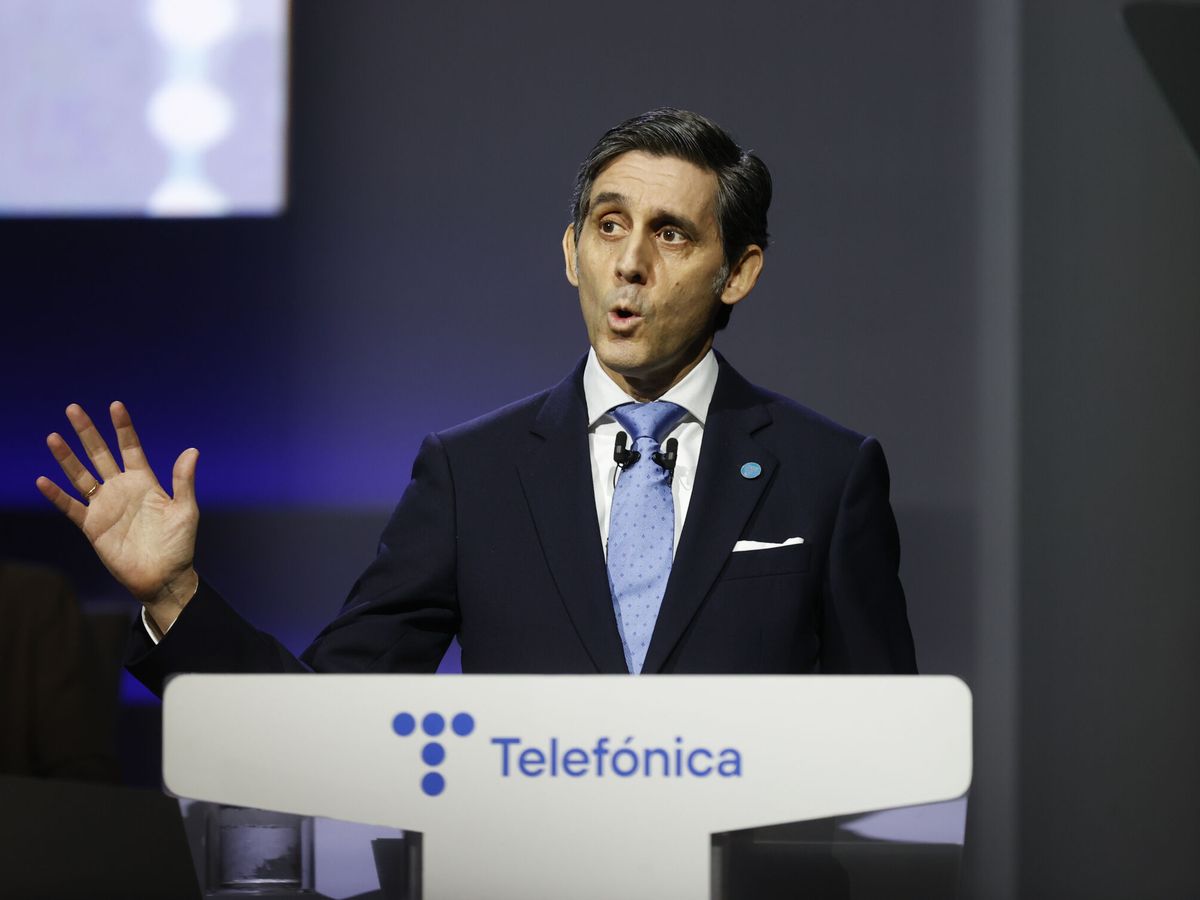 Foto: José María Álvarez-Pallete, presidente de Telefónica. (EFE)