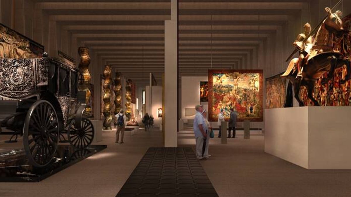 La Galería de las Colecciones Reales se abrirá en junio de 2023, 25 años después