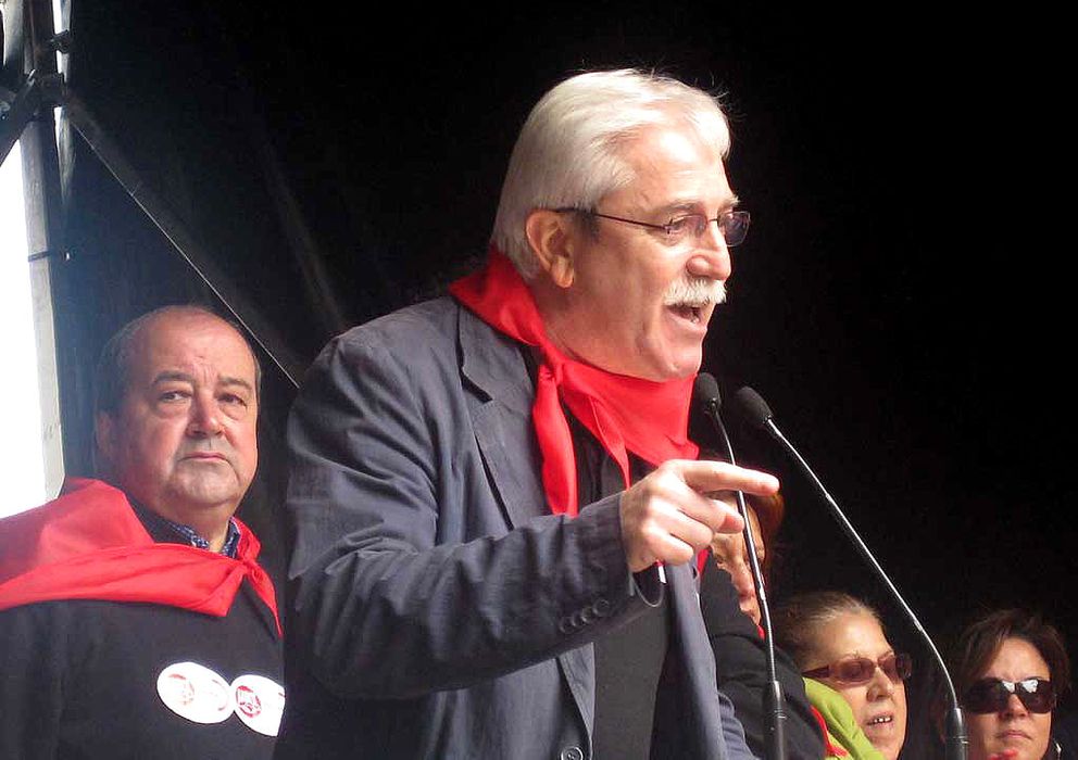 Foto: Justo Rodríguez, líder de UGT Asturias.