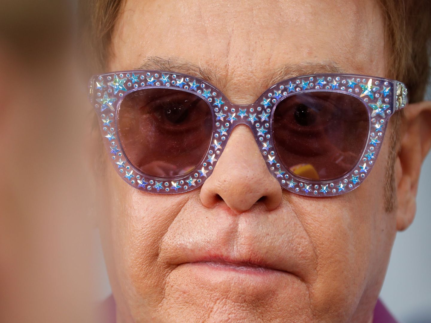 Elton John, en una imagen retrospectiva. (Reuters)