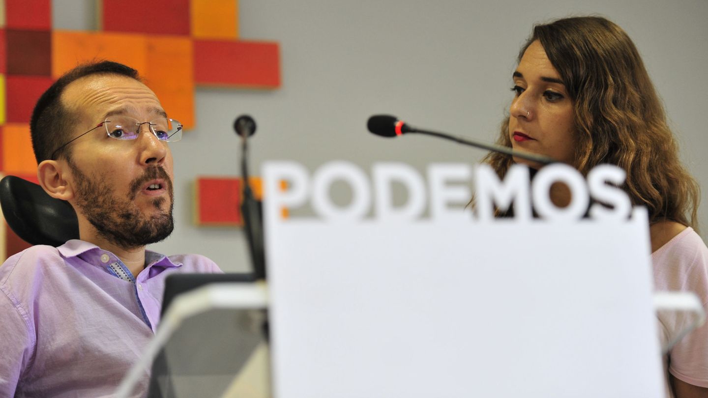 El secretario de Organización de Podemos, Pablo Echenique. (EFE)