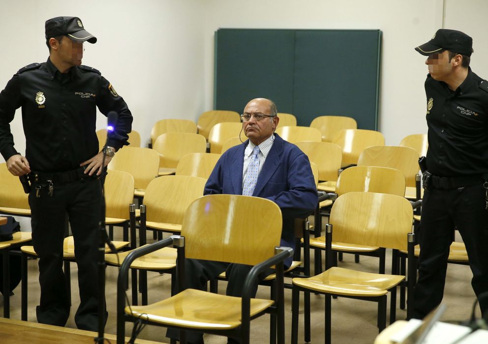 Foto: El expresidente de la CEOE Gerardo Díaz Ferrán en su juicio. (EFE)