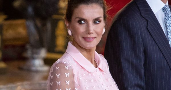 Foto: La reina Letizia en el Palacio Real. (Getty)
