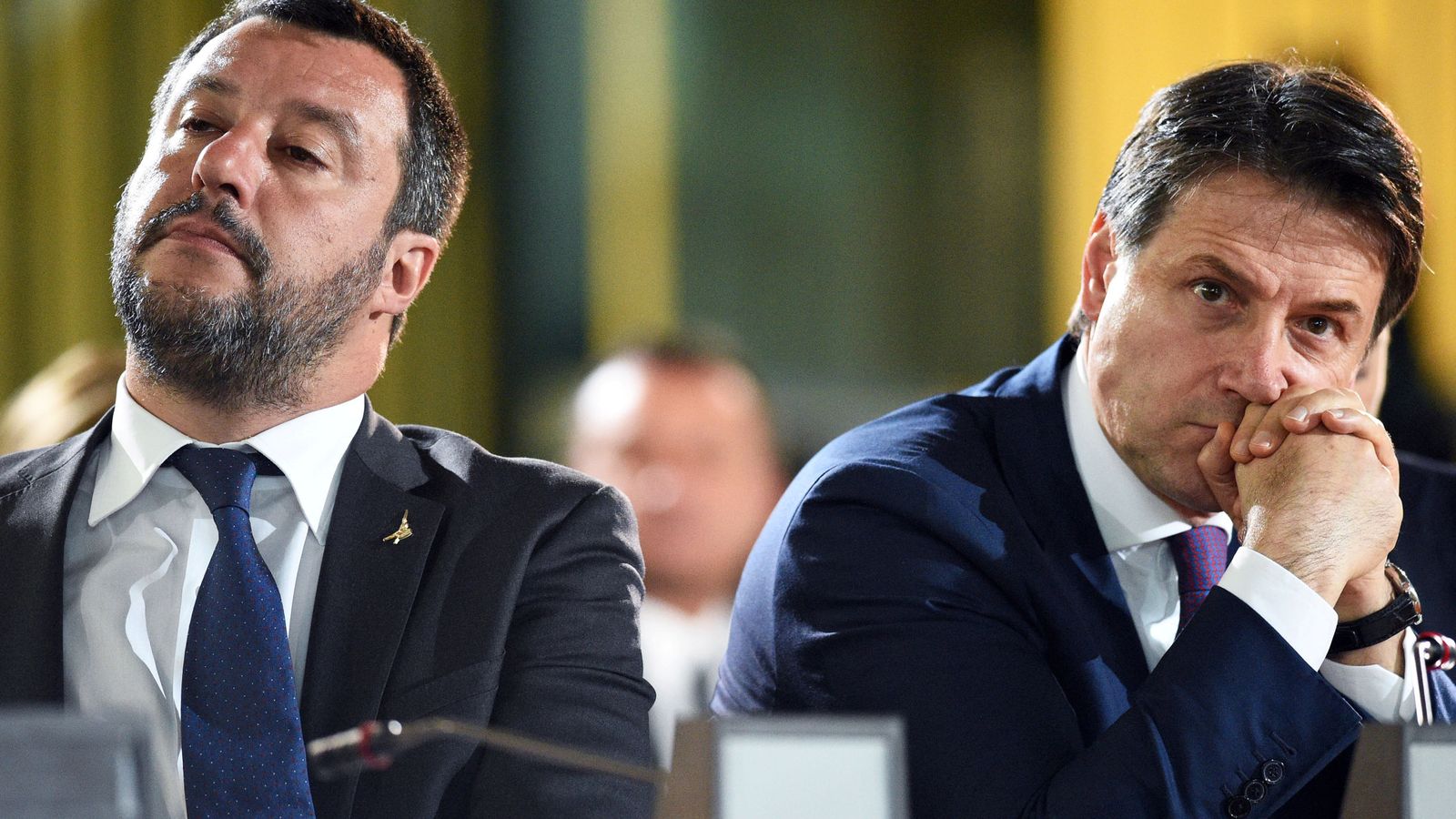 Foto: Salvini y Conte, en una imagen de archivo. (Reuters)