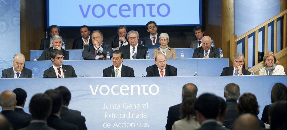 Junta General de Accionistas de Vocento. (EFE)