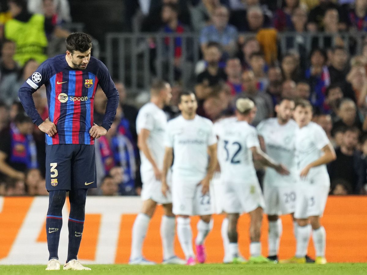 El Barça se pega un tiro en el pie ante el Inter necesita un milagro para evitar el desastre