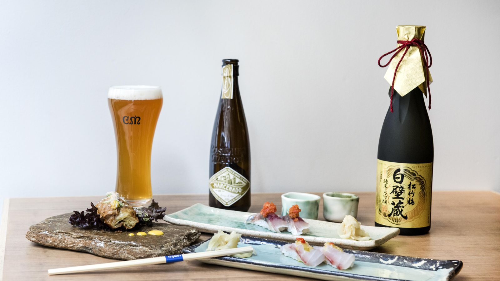 Foto: El restaurante japonés Umiko se ha sumado a la Madrid Beer Week