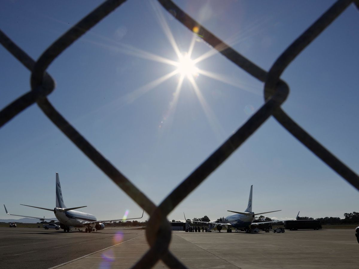 Foto: Varios aviones en un aeropuerto en EEUU. (EFE)