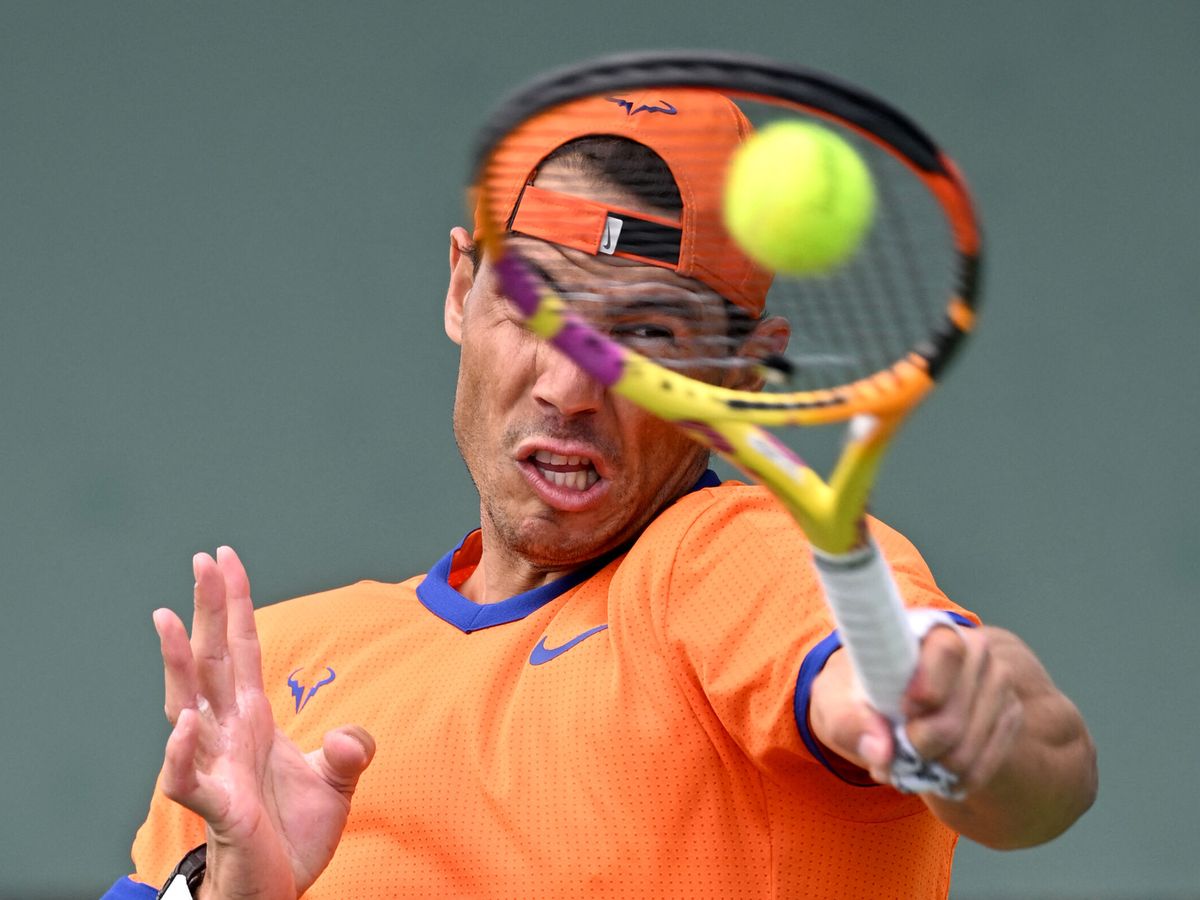 Foto: Rafa Nadal en el BNP Paribas Open de Indian Wells. (Reuters).