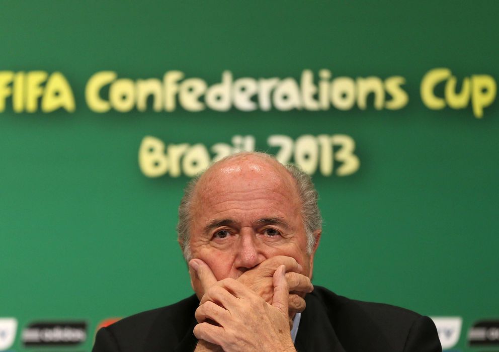 Foto: El suizo Joseph Blatter, presidente de la FIFA.