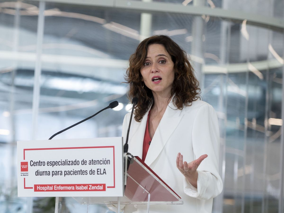 Foto: La presidenta de la Comunidad de Madrid, Isabel Díaz Ayuso. (Europa Press/Alberto Ortega)