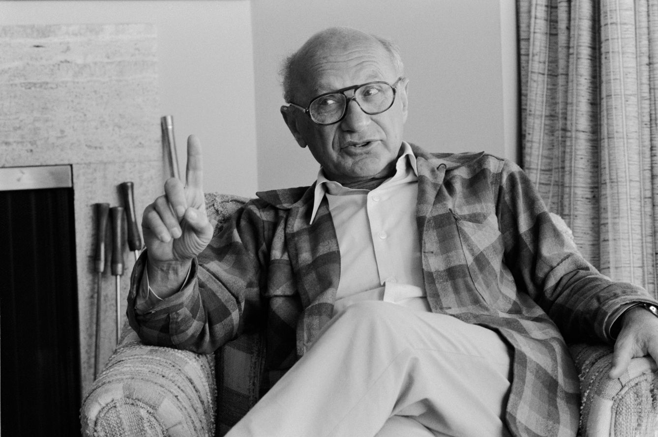 El economista Milton Friedman. (EFE)