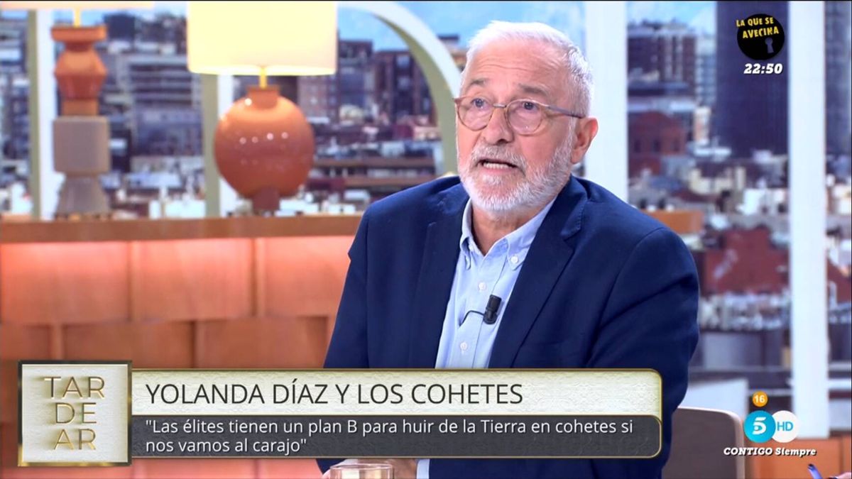 "Estoy en contra": Xavier Sardá, irritado ante las opiniones de 'TardeAR' contra Yolanda Díaz