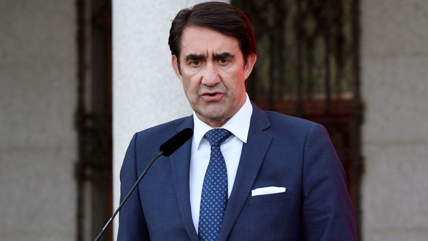 El consejero de Fomento y Medio Ambiente de la Castilla y León, Juan Carlos Suárez-Quiñones.