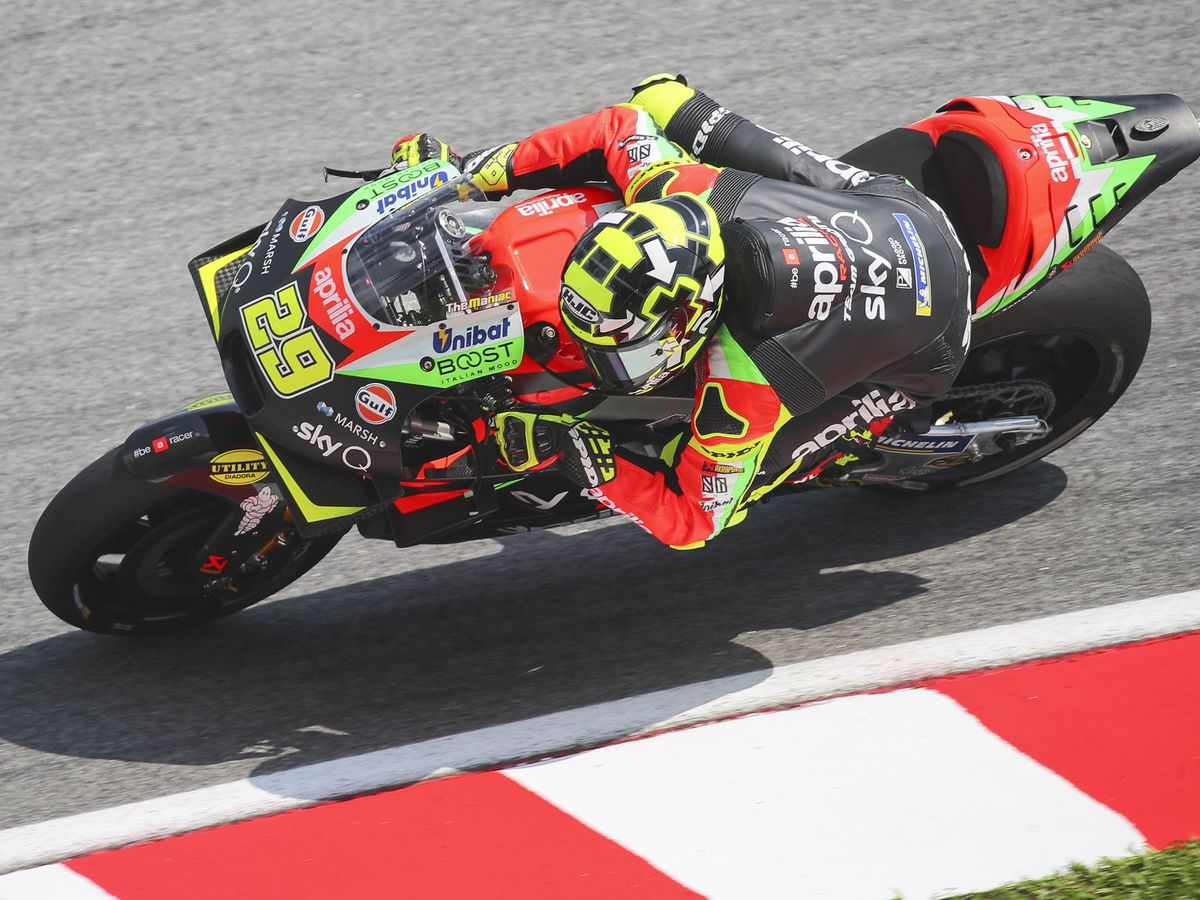 Foto: Andrea Iannone dio positivo en el Gran Premio de Malasia 2019. (EFE)