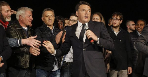 Foto: Matteo Renzi arrasa en las primarias de su partido. (EFE)