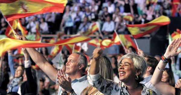 Foto: Vox llenó Vistalegre con el objetivo de ganar escaños en las próximas elecciones. (EFE)