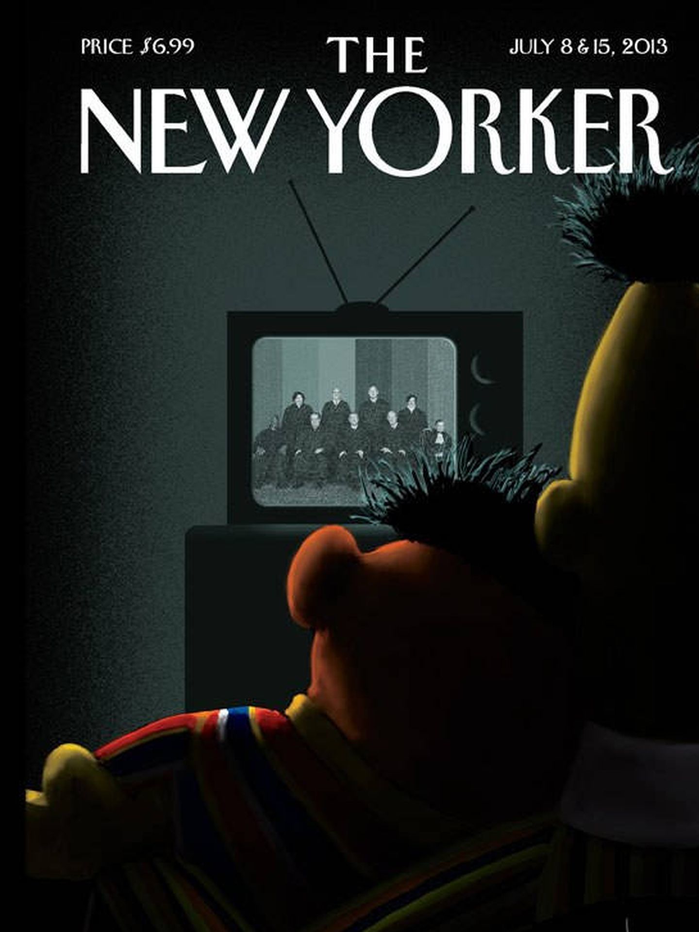 Portada de The New Yorker con Epi y Blas.