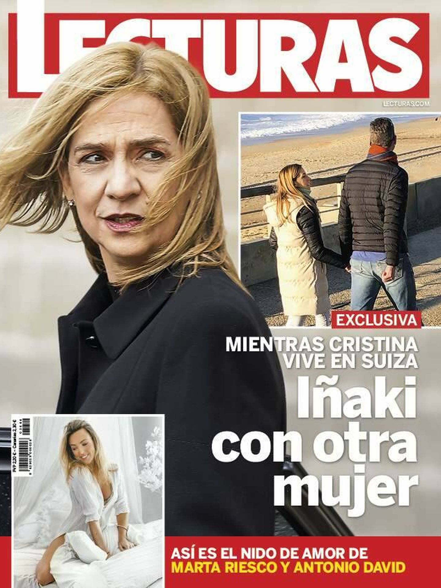 La portada de 'Lecturas' que ha desencadenado la interrupción del matrimonio de la infanta Cristina. 