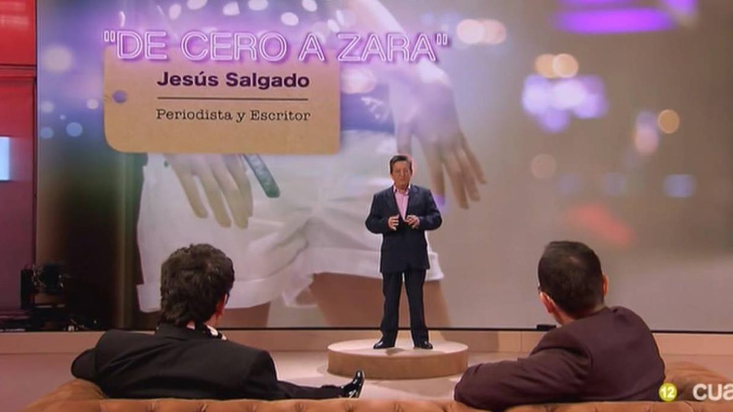 El periodista Jesús Salgado habló de los orígenes de Inditex.