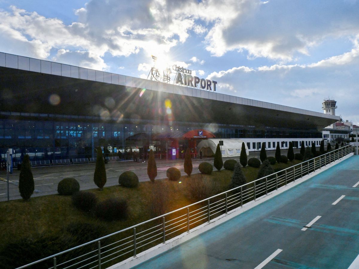 Foto: Exterior del aeropuerto de Chisinau. (Reuters)