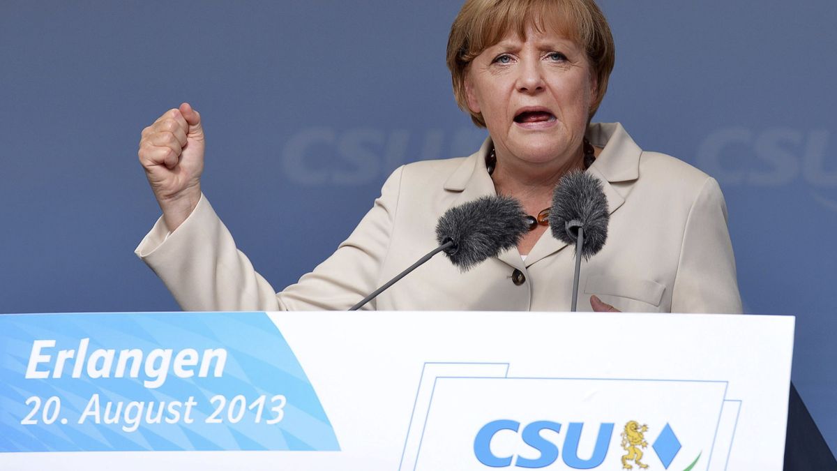 Merkel se juega su ventaja en un único debate contra Steinbrük
