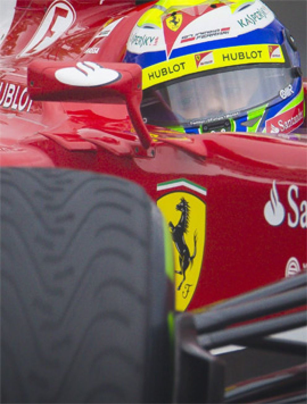 Foto: Los elementos se alinean para ver a un buen Ferrari en Inglaterra