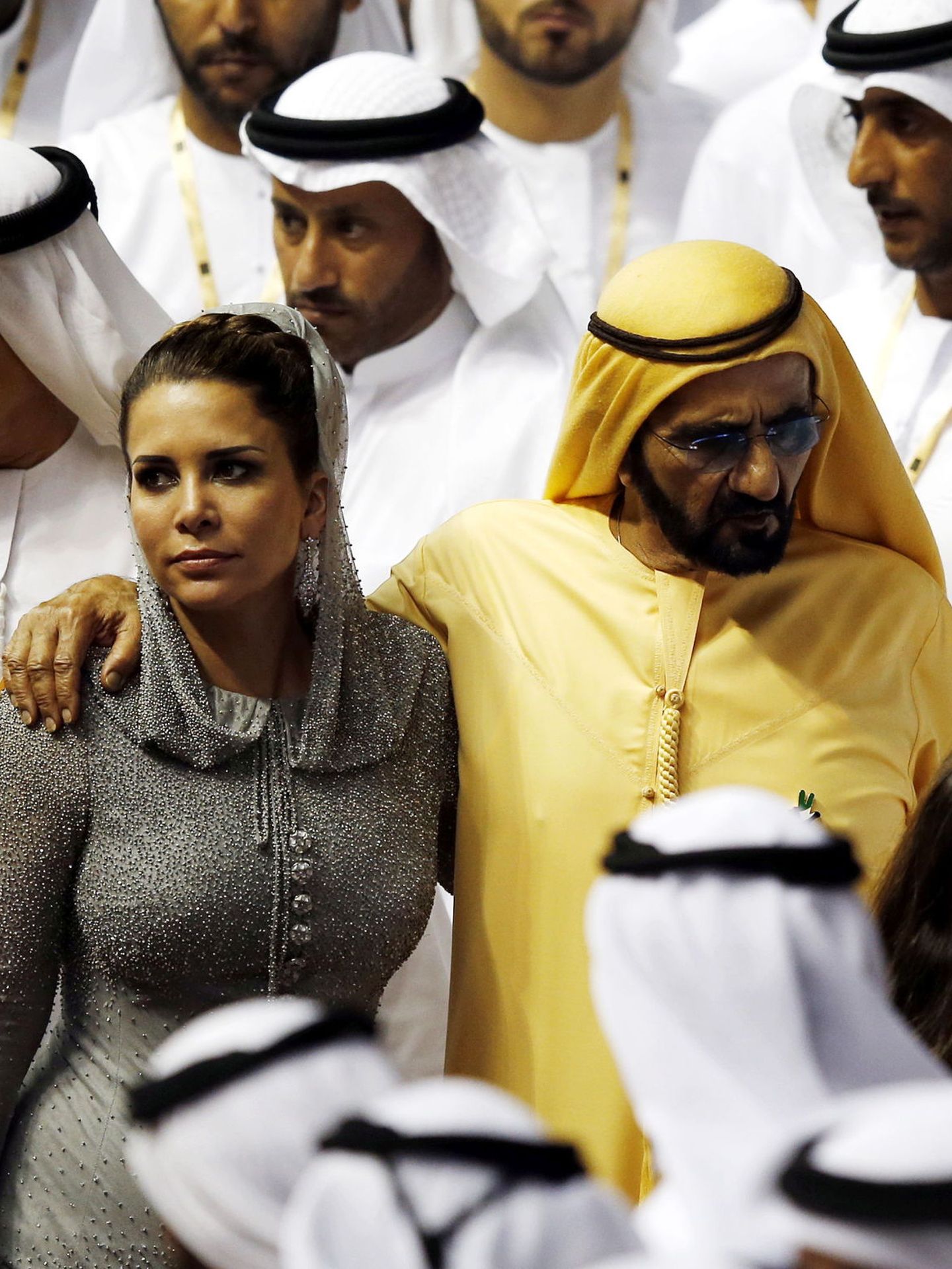 La princesa Haya con el emir de Dubái, en una imagen de archivo. (EFE)